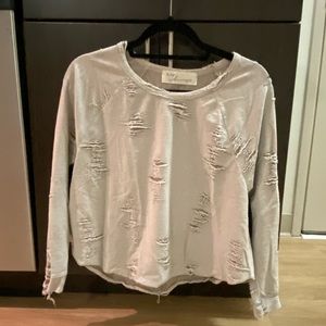 Vintage Havana Ripped Sweater